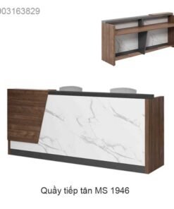 Quầy tiếp tân hiện đại