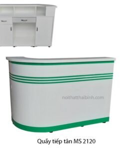 Quầy lễ tân đơn giản