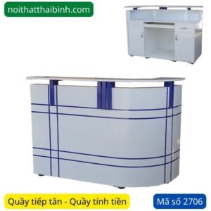 Quầy tiếp tân đẹp giá rẻ