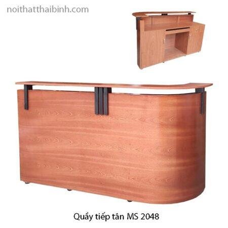 Quầy tiếp tân đẹp hiện đại