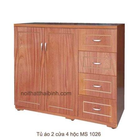 Nơi bán tủ áo 2 cửa 4 hộc