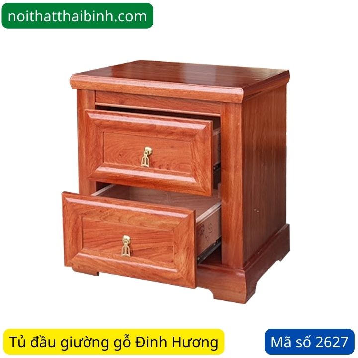 Tủ đầu giường gỗ Đinh Hương