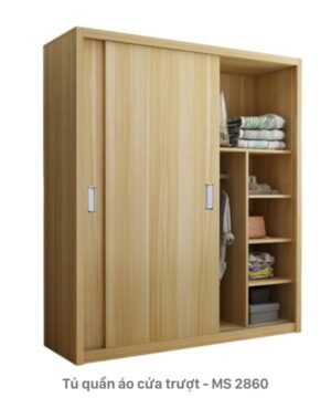 Tủ quần áo cửa trượt 1m8