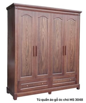 Tủ quần áo gỗ óc chó