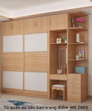 Tủ quần áo liền bàn trang điểm