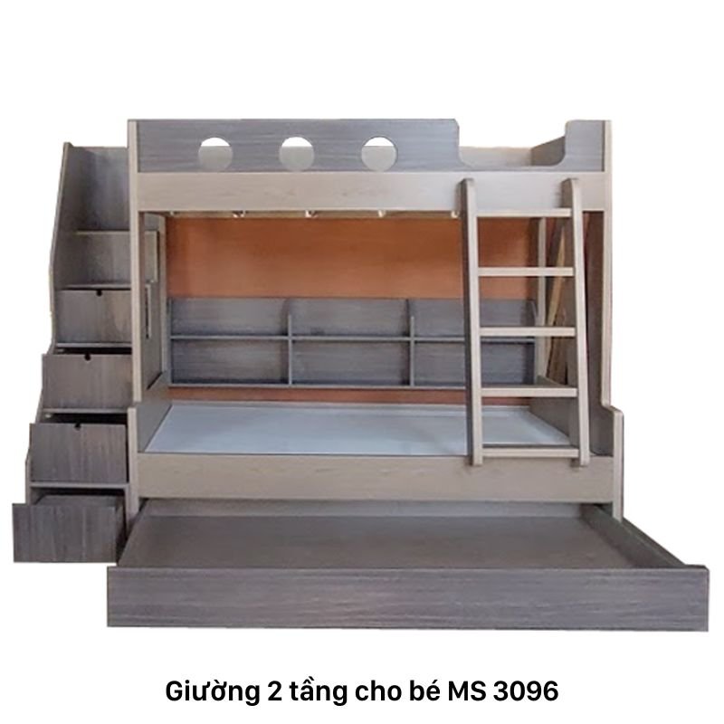 Mẫu giường 2 tầng cho bé