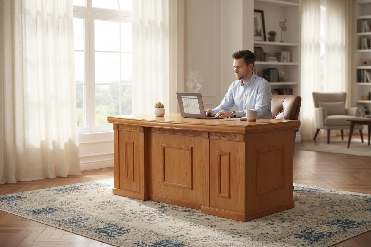 Bàn Làm Việc Giám Đốc Cao Cấp