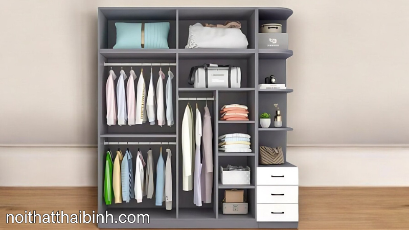 Mẫu tủ quần áo đẹp hiện đại