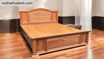 Mẫu giường gỗ đẹp