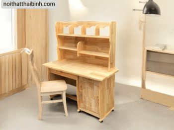 Lợi ích của bàn học có kệ sách đối với học sinh