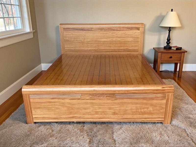 Bảo dưỡng giường gỗ bằng đánh bóng định kỳ