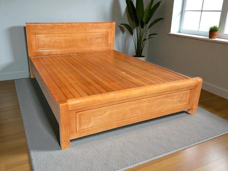 Bảo dưỡng giường gỗ bằng đánh bóng định kỳ