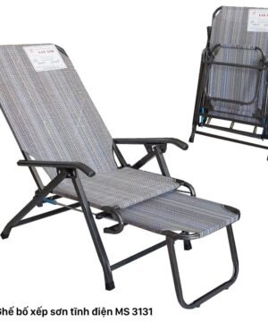 Ghế bố xếp sơn tỉnh điện MS 3131