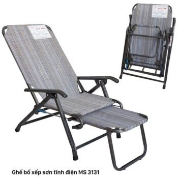 Ghế bố xếp sơn tỉnh điện MS 3131