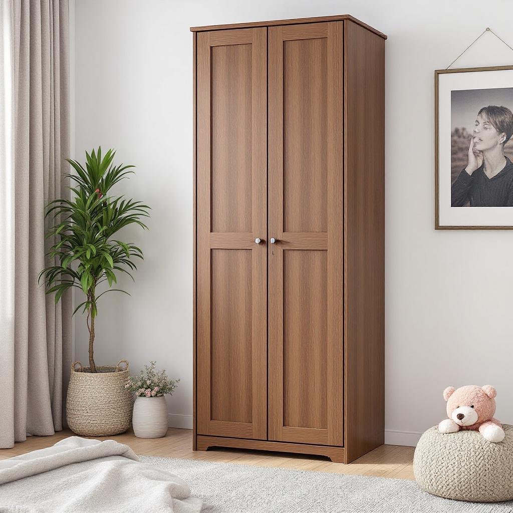 Tủ gỗ nhỏ hiện đại cho phòng ngủ tiết kiệm không gian