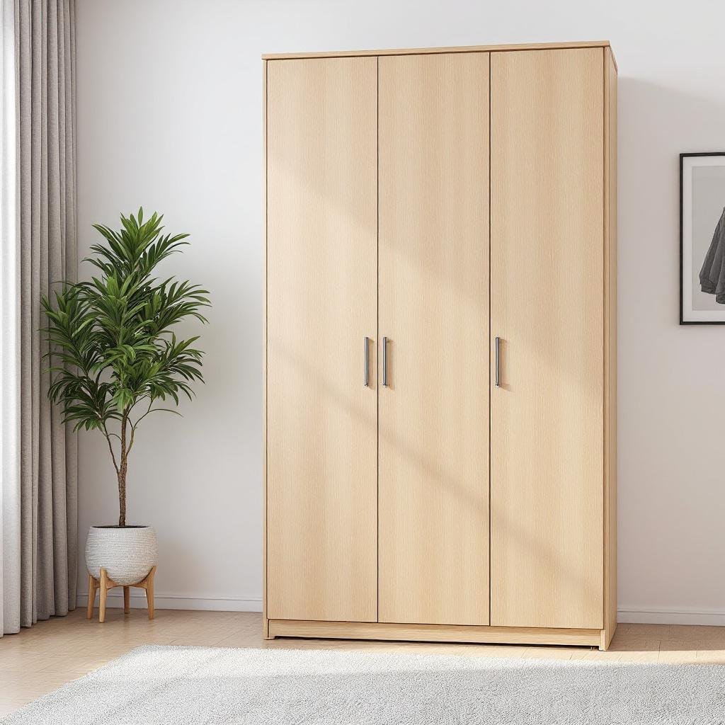 Tủ gỗ nhỏ hiện đại cho phòng ngủ tiết kiệm không gian