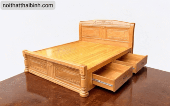 5 cách chọn giường gỗ đẹp, bền và phù hợp không gian sống