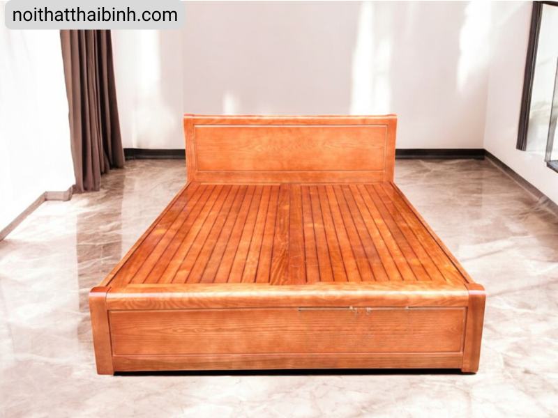 Giường gỗ 1 6x2m