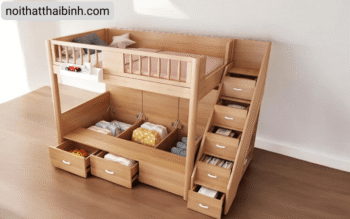 Các mẫu giường gỗ đẹp hiện đại 2025 sang trọng, tiện nghi