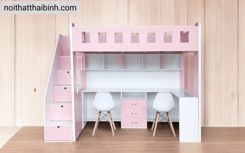 Giường Tầng Gỗ Người Lớn 2025 – Xu Hướng Nội Thất Tiết Kiệm Không Gian