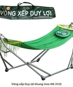 Võng xếp duy lợi inox MS 3133 | Thương hiệu DUY LỢI Chính Hãng