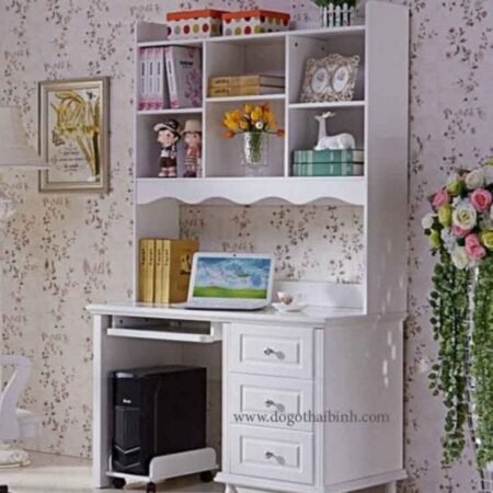Bàn  học  MS 8452 Size : 1m0 x 1m8 x 0m5 Giá bán : 3.500.000
