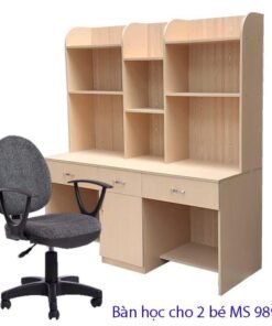 Bàn học cho 2 bé MS 9895 Giá bán = 5.500.000 đ - Tặng ghế bàn học
