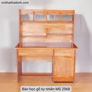 Bàn học gỗ tự nhiên MS 2968