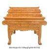 Bàn thờ gia tiên gỗ gõ đỏ 3 tầng MS 3138 | GIAO HỎA TỐC TPHCM