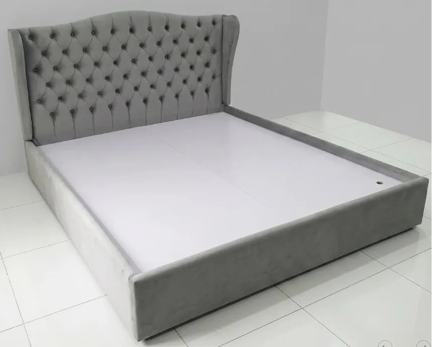 Bộ giường bọc nệm bàn trang điểm phòng
