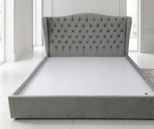 Bộ giường bọc nệm bàn trang điểm hiện đại