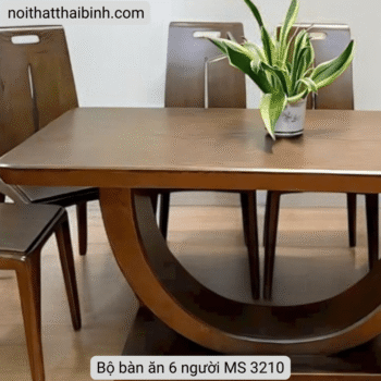 Bộ bàn ăn 6 người MS 3210 Bộ bàn ăn 6 người MS 3210