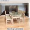 Bộ bàn ăn gỗ 6 ghế MS 3023 - Hình ảnh 4