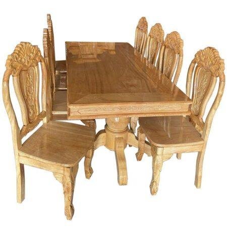 Mẫu bàn ghế ăn gỗ gõ đỏ MS 3151