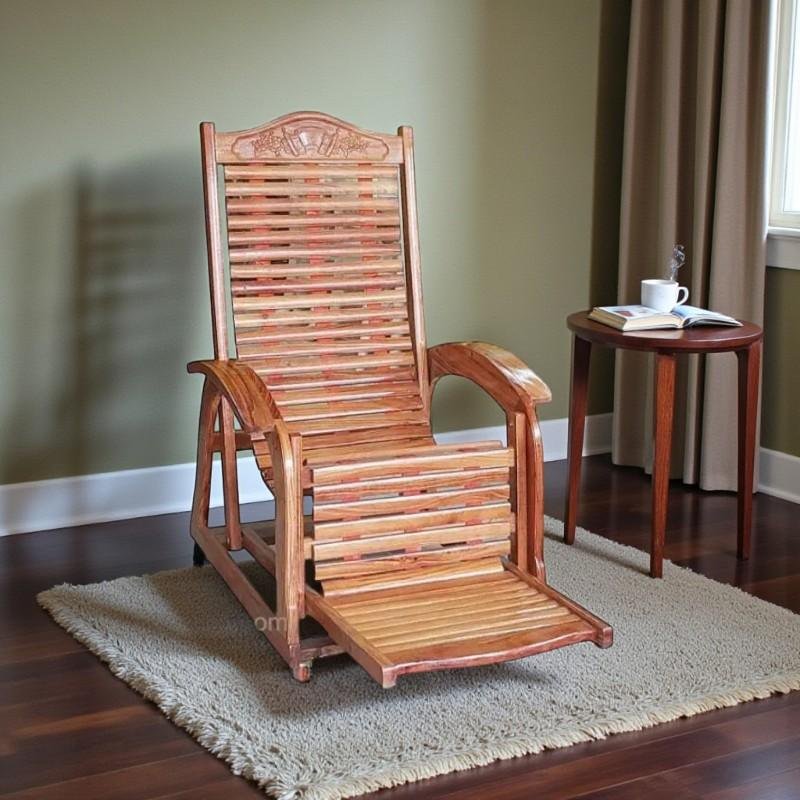 Ghế thư giãn gỗ căm xe