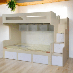 Giường 2 tầng đẹp MS 2076 16 Giường 2 tầng đẹp MS 2076