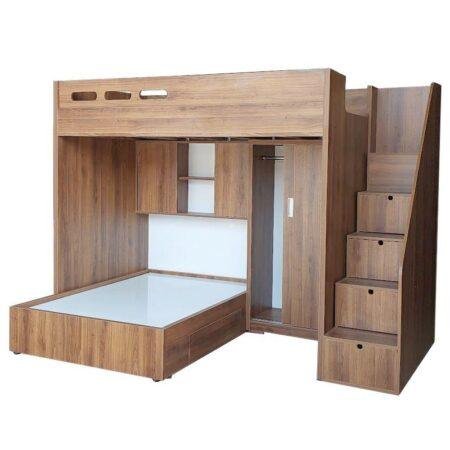 Giường Tầng 1m6 x 2m – Kích Thước Rộng Rãi, Tiện Lợi