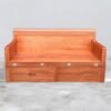 Giường gấp gỗ xoan đào tự nhiên MS 3195 - Ảnh 3