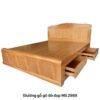Giường gỗ gõ đỏ đẹp MS 2989 | GIAO HỎA TỐC TPHCM