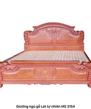 Giường ngủ gỗ Lát cao cấp MS 3154