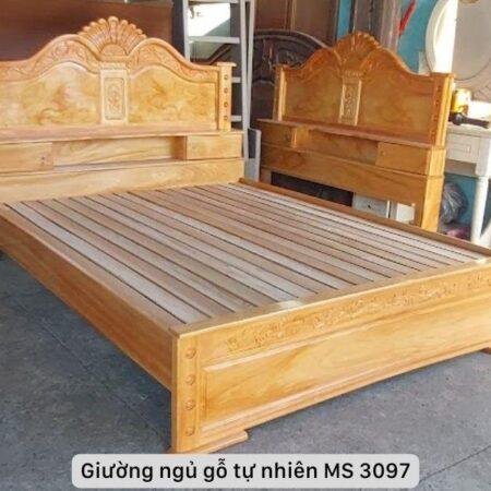 Giường gỗ đinh hương tự nhiên MS 2789 | GIAO HỎA TỐC TPHCM