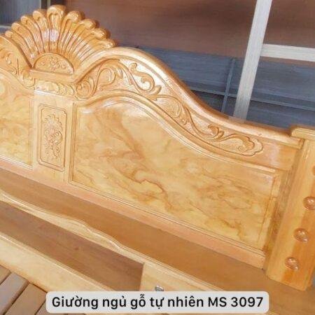 Giường ngủ gỗ gõ đỏ cao cấp MS 3097