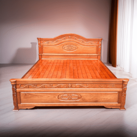 Giường ngủ gỗ xoan đào MS 3186