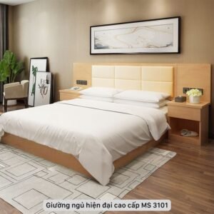 Giường ngủ hiện đại cao cấp MS 3101