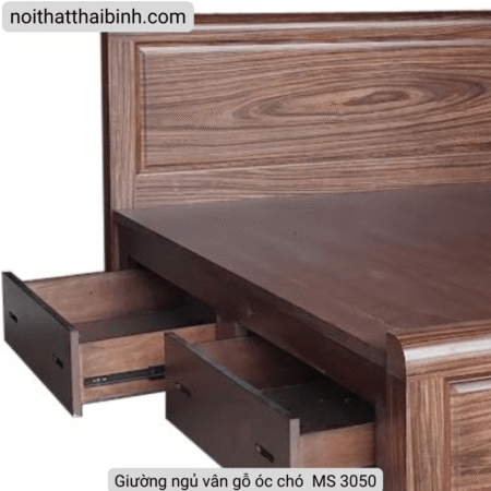 Giường gỗ đinh hương tự nhiên MS 2789 | GIAO HỎA TỐC TPHCM
