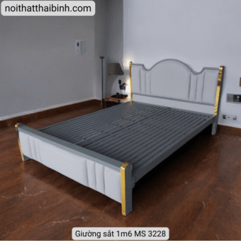 Giường sắt 1m6 MS 3228