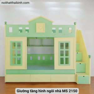 Giường tầng hình ngôi nhà MS 2150 Giường tầng hình ngôi nhà MS 2150