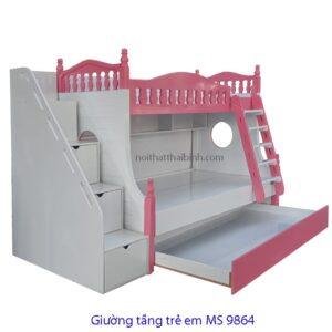 Giường tầng trẻ em cao cấp MS 9864 Giá bán= 16,000,000đ giảm còn= 14,000,000đ