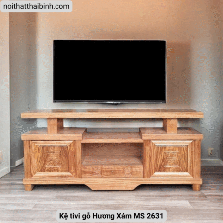 Kệ tivi gỗ Hương Xám MS 2631