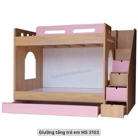 Giường Tầng 1m6 x 2m – Kích Thước Rộng Rãi, Tiện Lợi